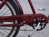 Bici Custom roja